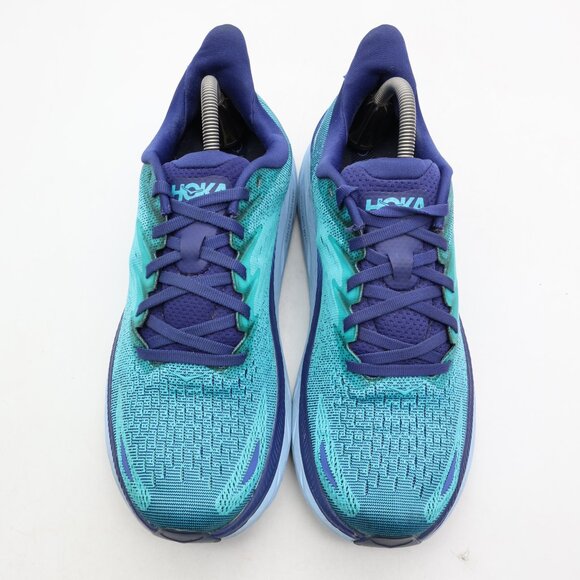 HOKA Clifton 8 Men's Size 10 D Blue Teal Athletic Running Sneakers 1119393 BBSB - Picture 2 of 9